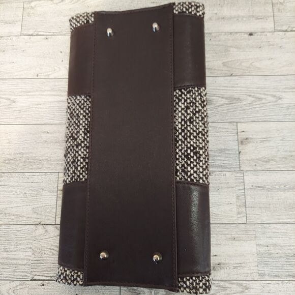 MICHE Classic Shell Roxanne Dark Brown Tweed Great Condition Purse Shell Medium - Picture 7 of 12